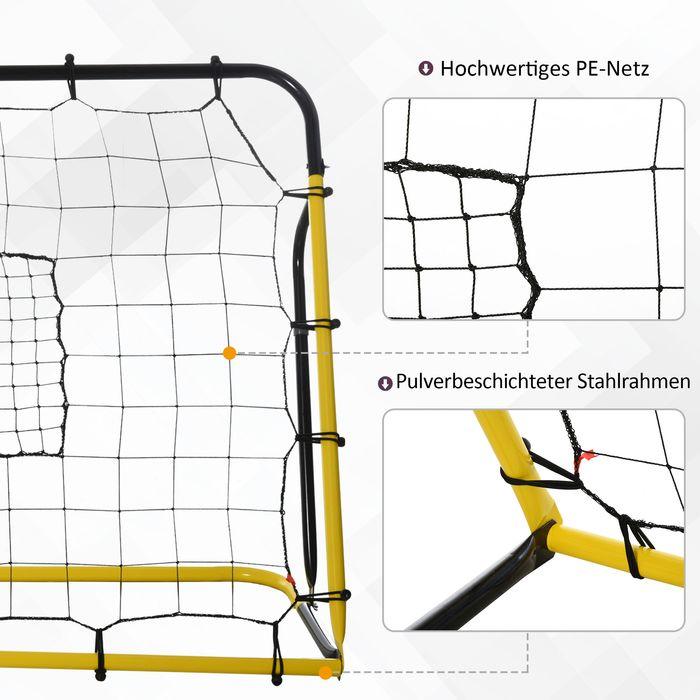 Image du produit Swisshandel24 But de rebondissement pour football Kickback Filet mural de rebondissement pour football