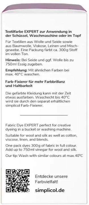 Produktbild Simplicol Textilfarbe expert (Fliederlila, 150 ml)