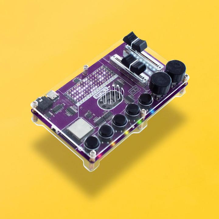Actual product image CircuitMess Synthia - Synthesizer - Electronics kit