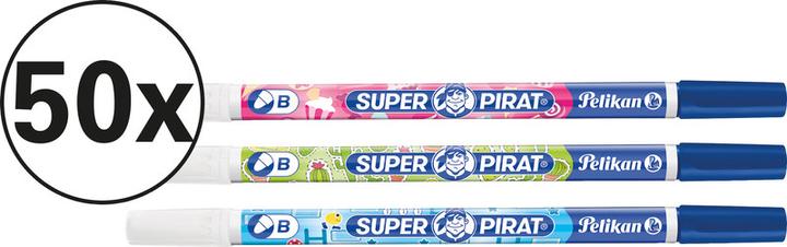 Actual product image Pelikan Ink eraser Super Pirate (Multicoloured, 50 x)
