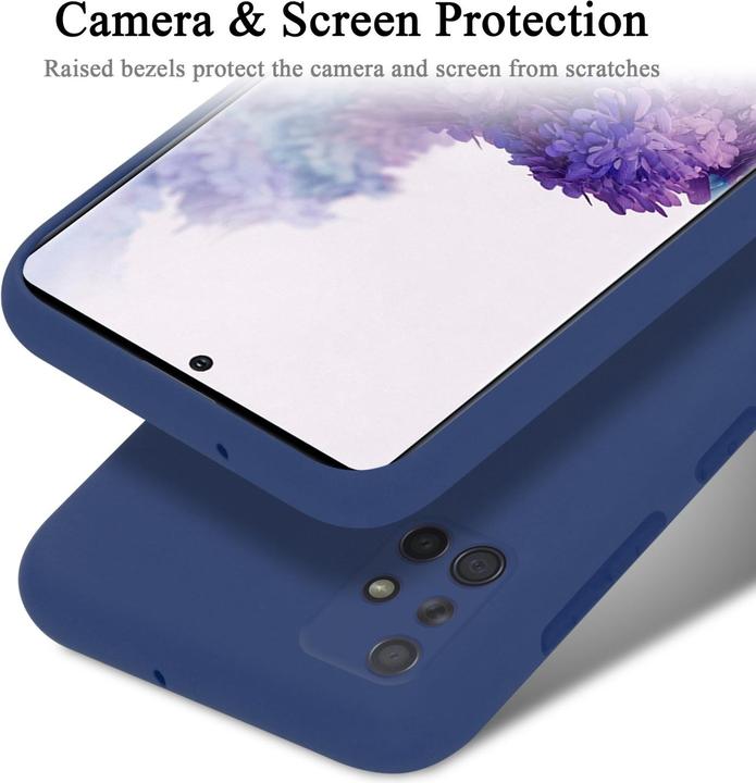 Actual product image Cadorabo TPU Liquid Silicone Case Cover (Samsung Galaxy A71)