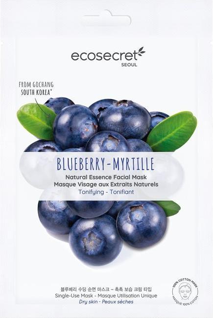 Produktbild Ecosecret Gesichtsmaske belebend Heidelbeere Btl 20 ml (20 ml)