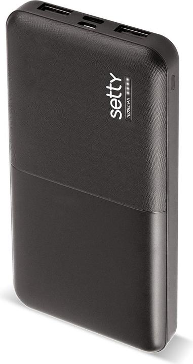 Actual product image Setty Power bank 10000 mAh black R (10000 mAh)