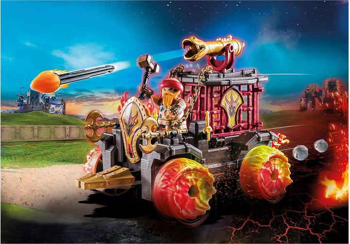 Produktbild Playmobil Burnham Raiders - Feuerkampfwagen (71299, Playmobil Novelmore)
