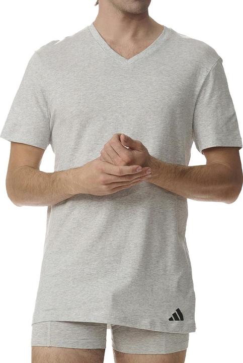 Produktbild adidas 6er Pack Active Core Cotton Unterhemd / Shirt Kurzarm (L)