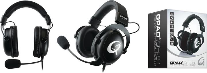 Actual product image QPAD QH-91 Pro Gaming Premium Headset (Cable)