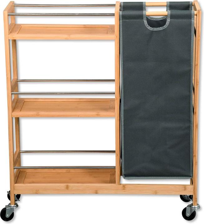 Immagine prodotto Kesper Carrello di nicchia con raccoglitore di bottiglie