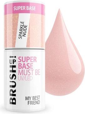 Brush up Brushup Super Base Must Be Uv Led Hybrid Nail Base My Best Friend Sparkle Nude 5g
