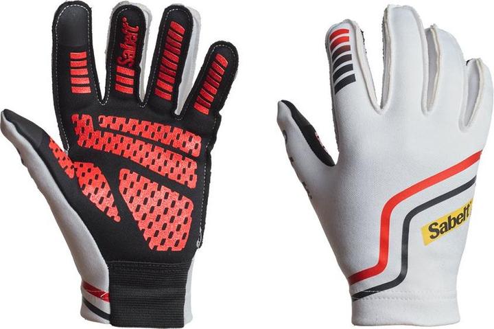 Produktbild Sabelt G32 Sim Gloves (White) - Grösse: 10 / L