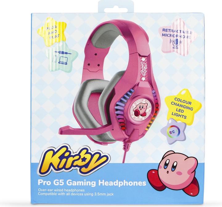Actual product image OTL PRO G5 Gaming headphones - Kirby (KB1002) (Cable)
