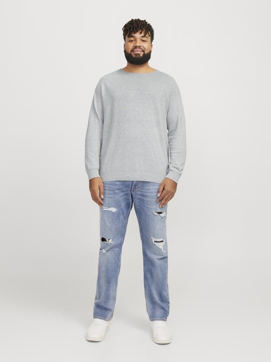 Actual product image Jack & Jones Jjehill Knit Crew Neck Noos Pls (4XL)