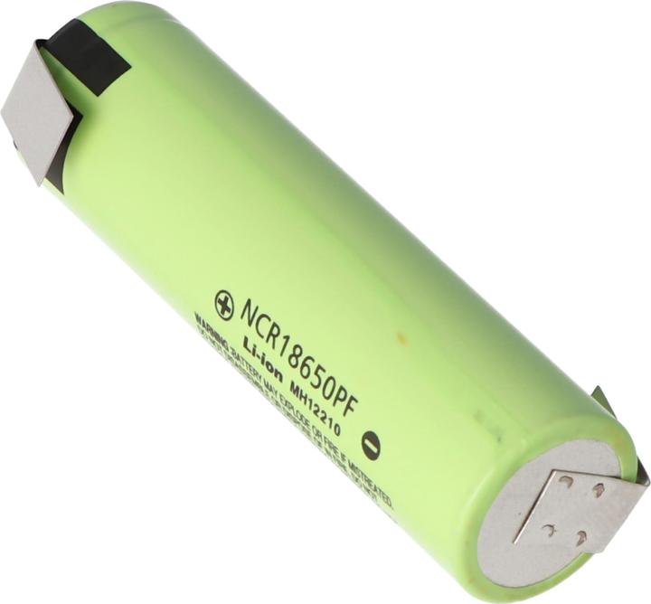 Image du produit Panasonic Batterie NCR18650PF - (NCR18650PD) + étiquette à souder Z (1 pcs, 18650, 2900 mAh)