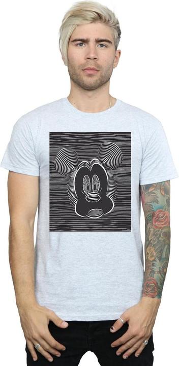 Actual product image Disney Mens Mickey Mouse Magic Eye T-Shirt (XL)