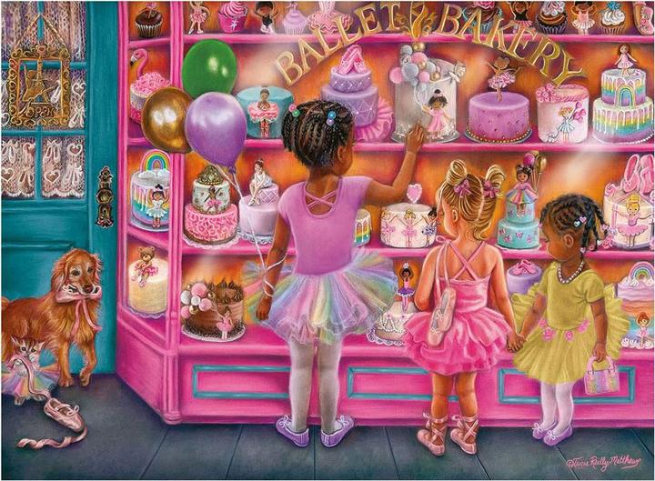 Actual product image Ravensburger Puzzle XXL ballet and bakery, 100 pieces. (100 pieces)