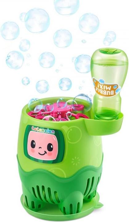 Actual product image Zuru Cocomelon Eggsploder Bubble Making Machine
