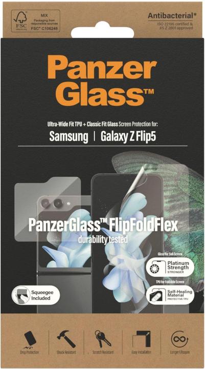 Immagine prodotto PanzerGlass Protezione per lo schermo (1 Pezzo/i, Samsung Galaxy Z Flip5)