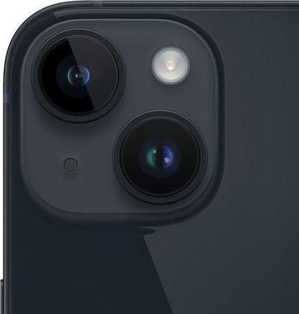 Produktbild Re!commerce iPhone 14 (128 GB, Midnight, Schwarz, 6.10", 12 Mpx, SIM + eSIM, B / Sehr gut)