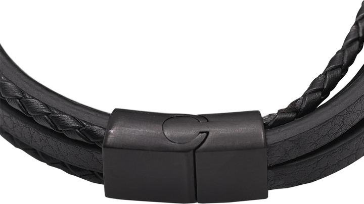 Produktbild Heideman Lederarmband Casper (100% Leder, 100% Edelstahl)