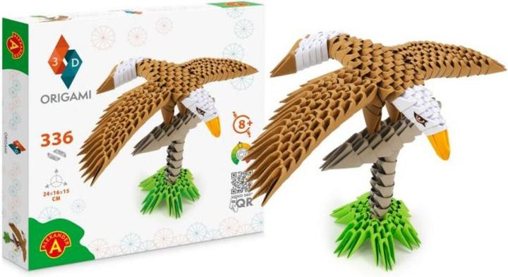 Actual product image Selecta Spielzeug ORIGAMI 3D - Eagle, 336pcs.
