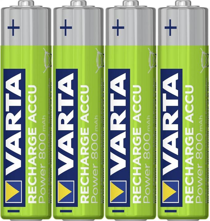 Actual product image Varta Recharge Accu Power (4 pcs., AAA, 800 mAh)