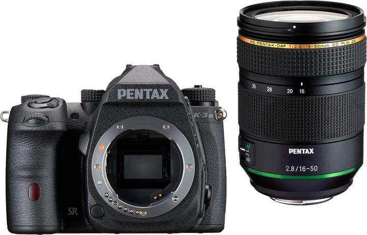 Pentax K-3 III Monochrome + 16-50mm f2,8 ED PLM AW (76.5 mm, 25.70 Mpx, APS-C / DX)