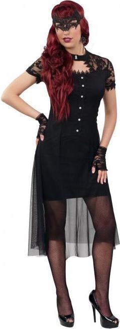 Actual product image Orlob Gothic dress ladies (L)