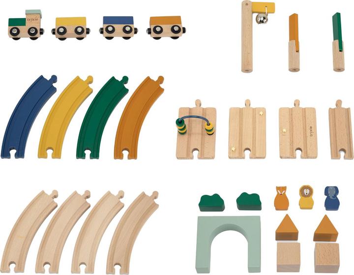 Produktbild Trixie Baby Holz Eisenbahn Set
