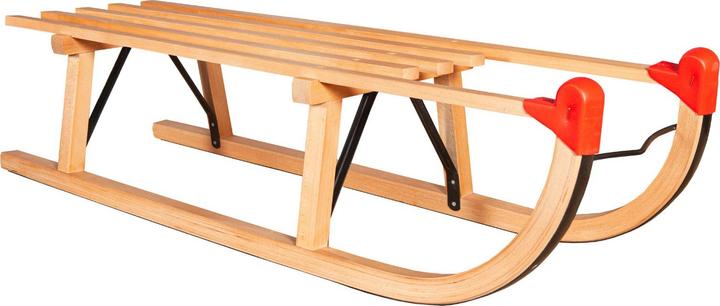 Actual product image Larix Sledge Davos 100cm beech TÜV/GS