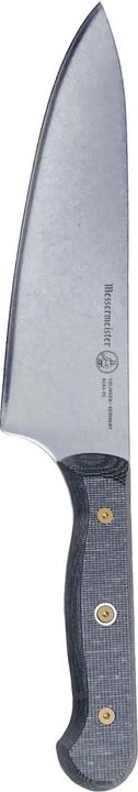 Messermeister Chef's knife Custom 20 cm, black/silver (20 cm)