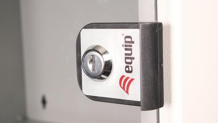Actual product image equip Wall-mounted enclosure (7 RU, 19 inch rack)