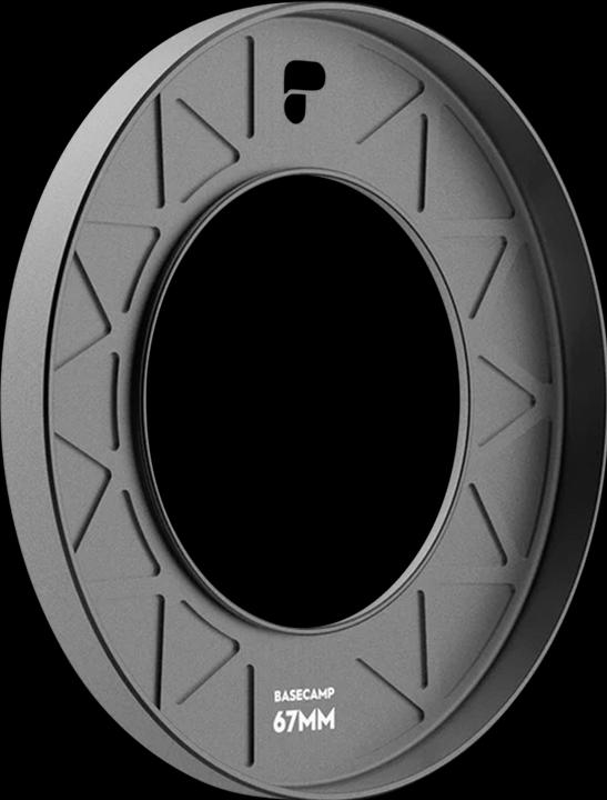 PolarPro Plaque filetée BaseCamp 67 mm (Support de filtre obectif, 67 mm)