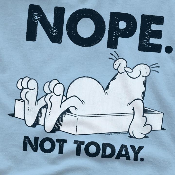 Image du produit Garfield - T-shirt NOPE - Homme (XL)
