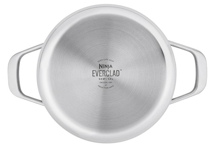 Actual product image Ninja NIA roasting pan 20cm EverCl.ES (20 cm, Casserole + Stewpot, Stainless steel)