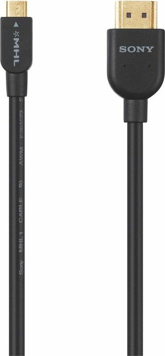 Image du produit Sony micro HDMI (Typ D) — HDMI (Typ A) (1.50 m, HDMI)