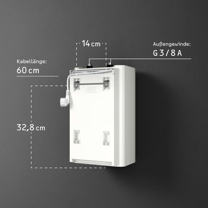 Image du produit Stiebel Eltron SNU 5 Plus 1 kW, très compact, anti-goutte, thermostop, chauffe-eau sous évier 5 l basse pression