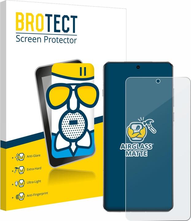 Actual product image BROTECT Protective glass screen protector Display protection Glass armour foil matt (1 Piece, OnePlus 13)