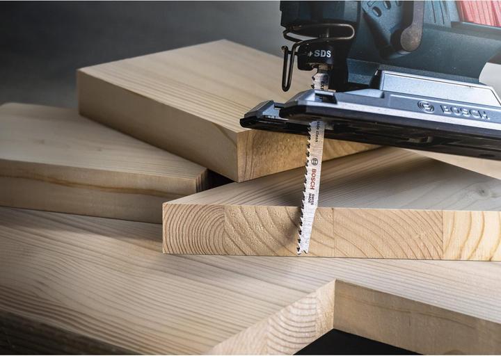 Actual product image Bosch Professional Zubehör Expert Wood 2-side clean T 308 B jigsaw blade, 25 pieces