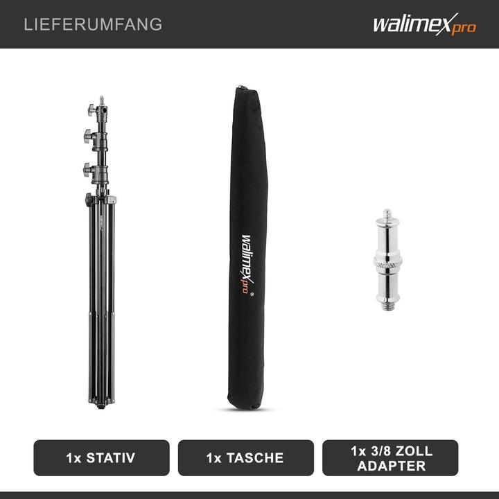 Produktbild Walimex pro Pro Lampenstativ AIR, 290cm (290 cm, 7 kg)