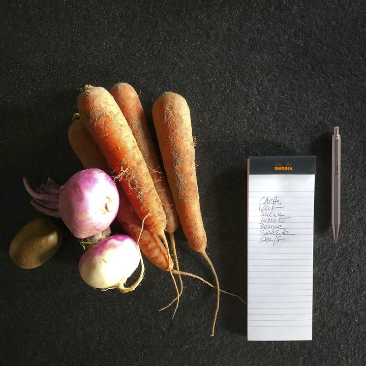 Produktbild Rhodia Blöcke geheftet 80g Basics (A4, Liniert, Weicher Einband)