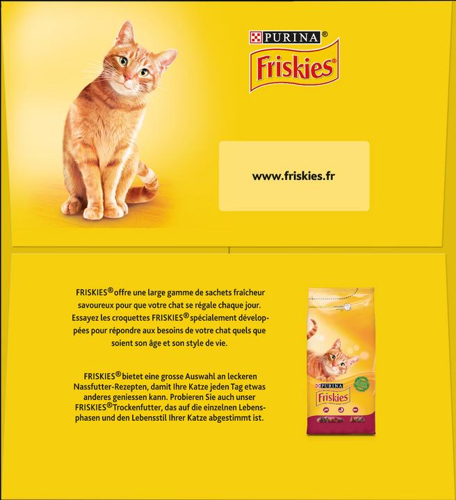 Produktbild Friskies In Sauce (Adult, 24 Stk., 2040 g)
