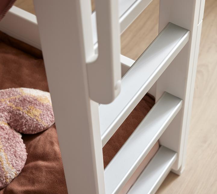 Immagine prodotto Lifetime Kidsrooms Letto a castello basso Breeze con scaletta dritta, rete a doghe deluxe (90 x 200 cm)