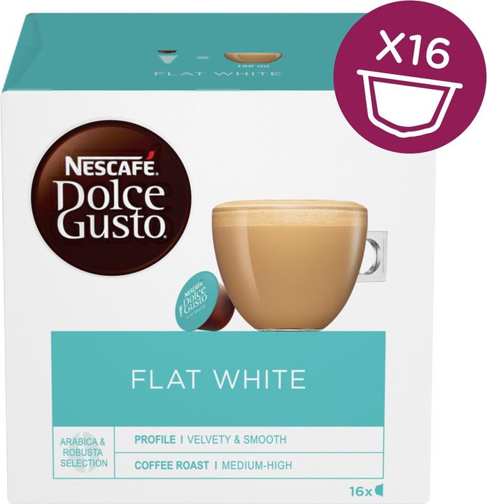 Produktbild Nescafé Dolce Gusto Flat White (16 x Port.)