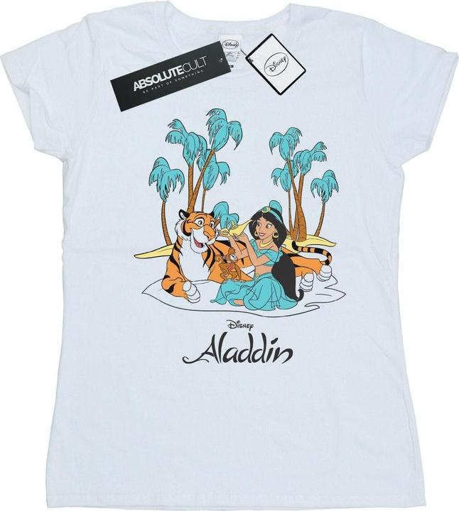 Produktbild Disney Aladdin Jasmine Abu Rajah Beach TShirt (M)