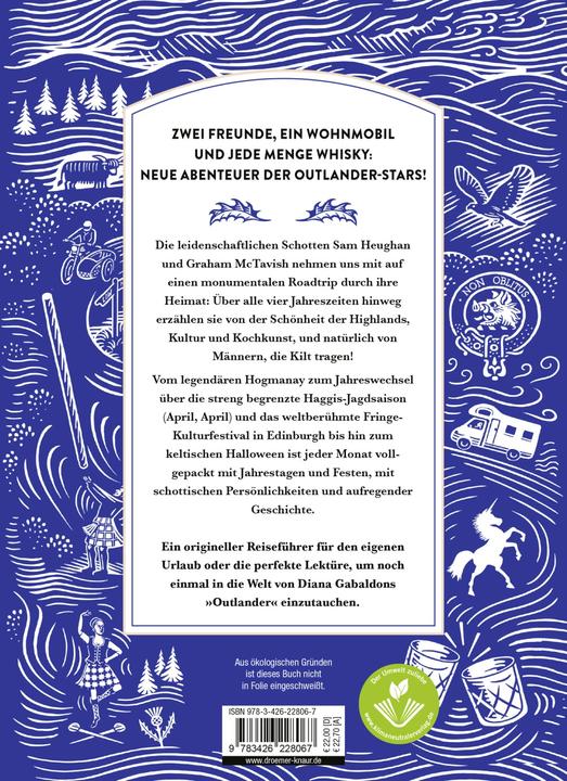 Actual product image The Clanlands Almanac (German, Sam Heughan, Graham McTavish, Barbara Schnell, 2023)