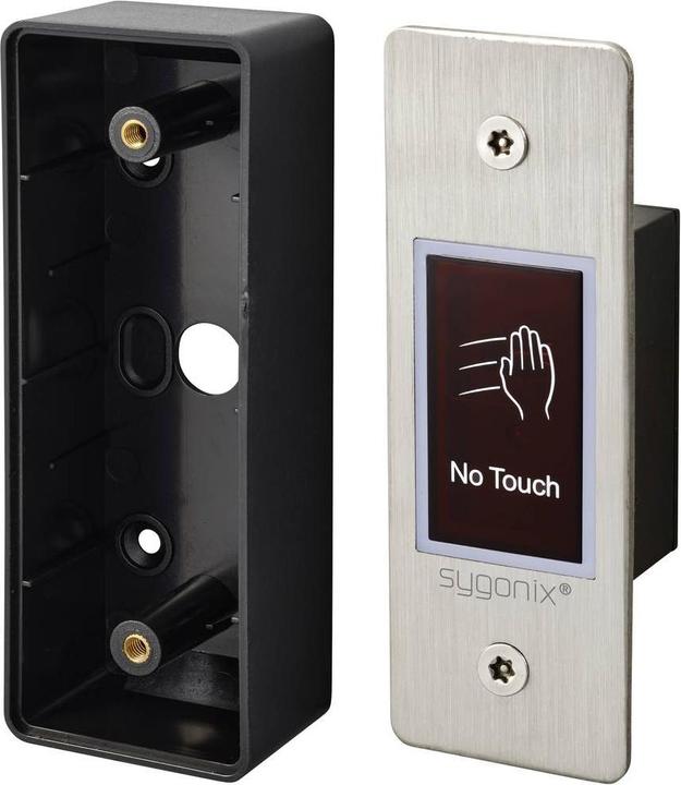 Image du produit Sygonix SY-6097870 Commande d'ouverture de porte encastrée, en saillie 12 V/DC, 24 V/DC (Porte de l'objet, Intérieur)