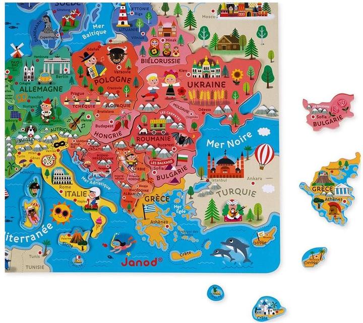 Image du produit Janod Carte de l'Europe (Français)