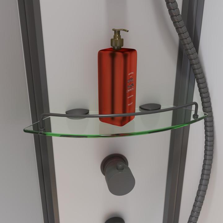 Produktbild Schulte Komplettdusche Ecklösung (120 cm, 80 cm, 204 cm)