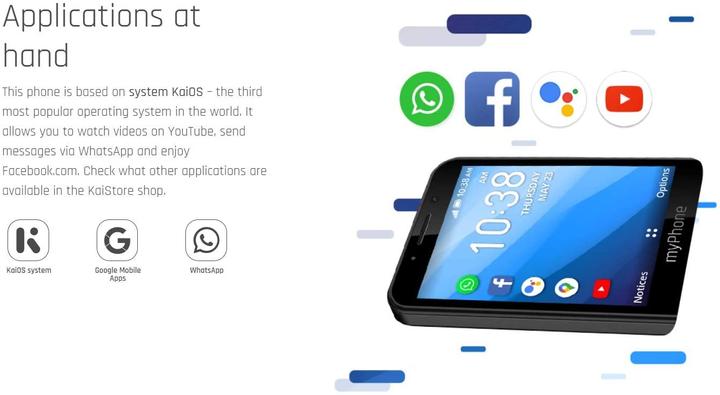 Image du produit Myphone UP Smart (3.20", 5 Mpx, 4G)