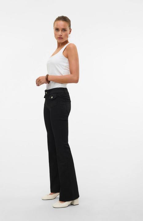 Actual product image Vero Moda VMJEAN Niedrige Taille Ausgestellt Jeans Ausgestellt (30)
