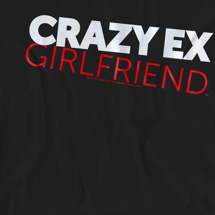 Actual product image Crazy Ex-Girlfriend Unisex Adult Logo T-Shirt (S)